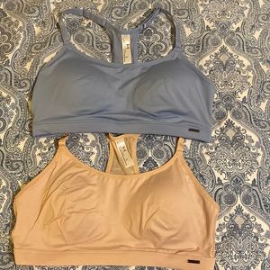 Halston Padded Sport Bras Set of 2 Size Large